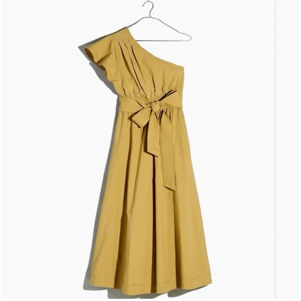 Madewell Mustard Maxi Dress - Picture 3 of 7